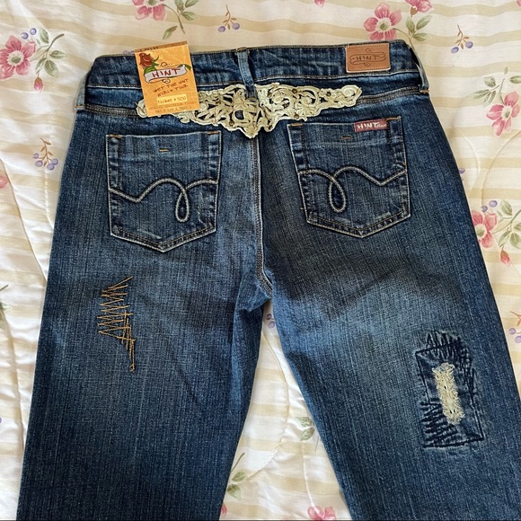 Y2K funky NWT Hint bootcut jeans - Picture 12 of 12